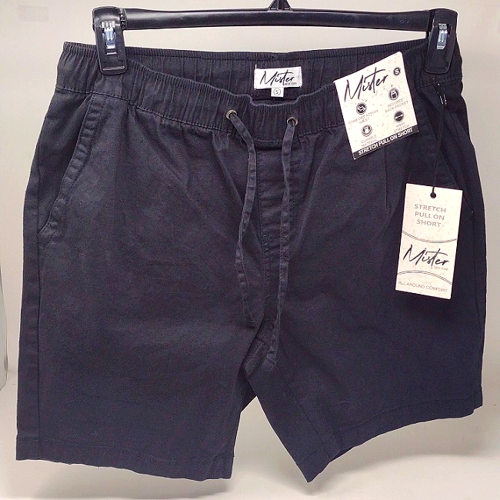 Mister New York Men's Stretch Pull-on Short